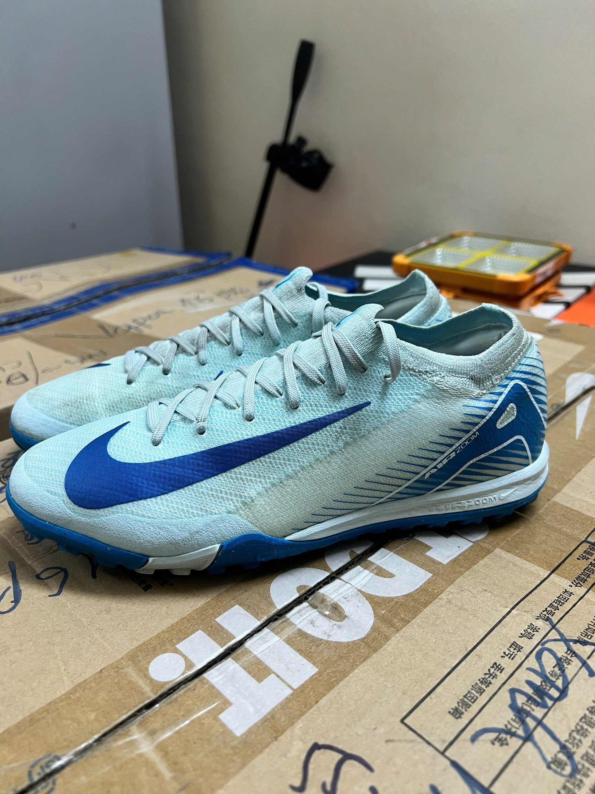 Nike Vapor 16 pro xanh nhạt size 38.5 lướt FQ8687-400