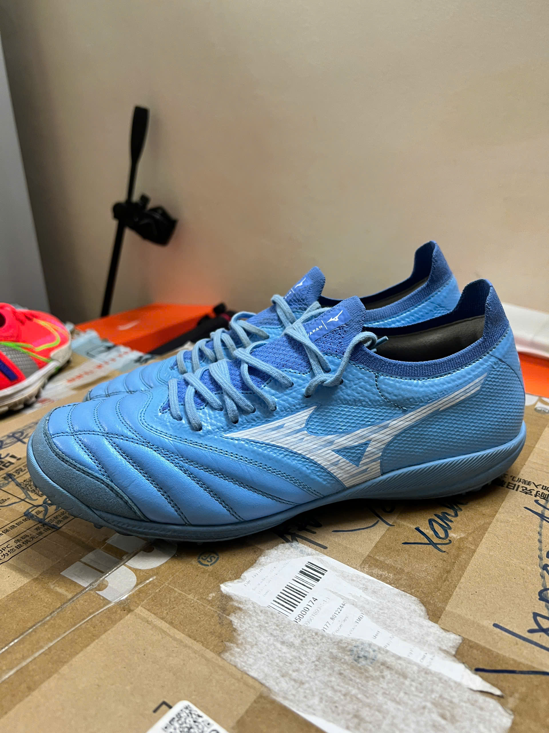 Mizuno Sala Beta Japan xanh ngọc size 41 lướt đẹp Q1GB264025