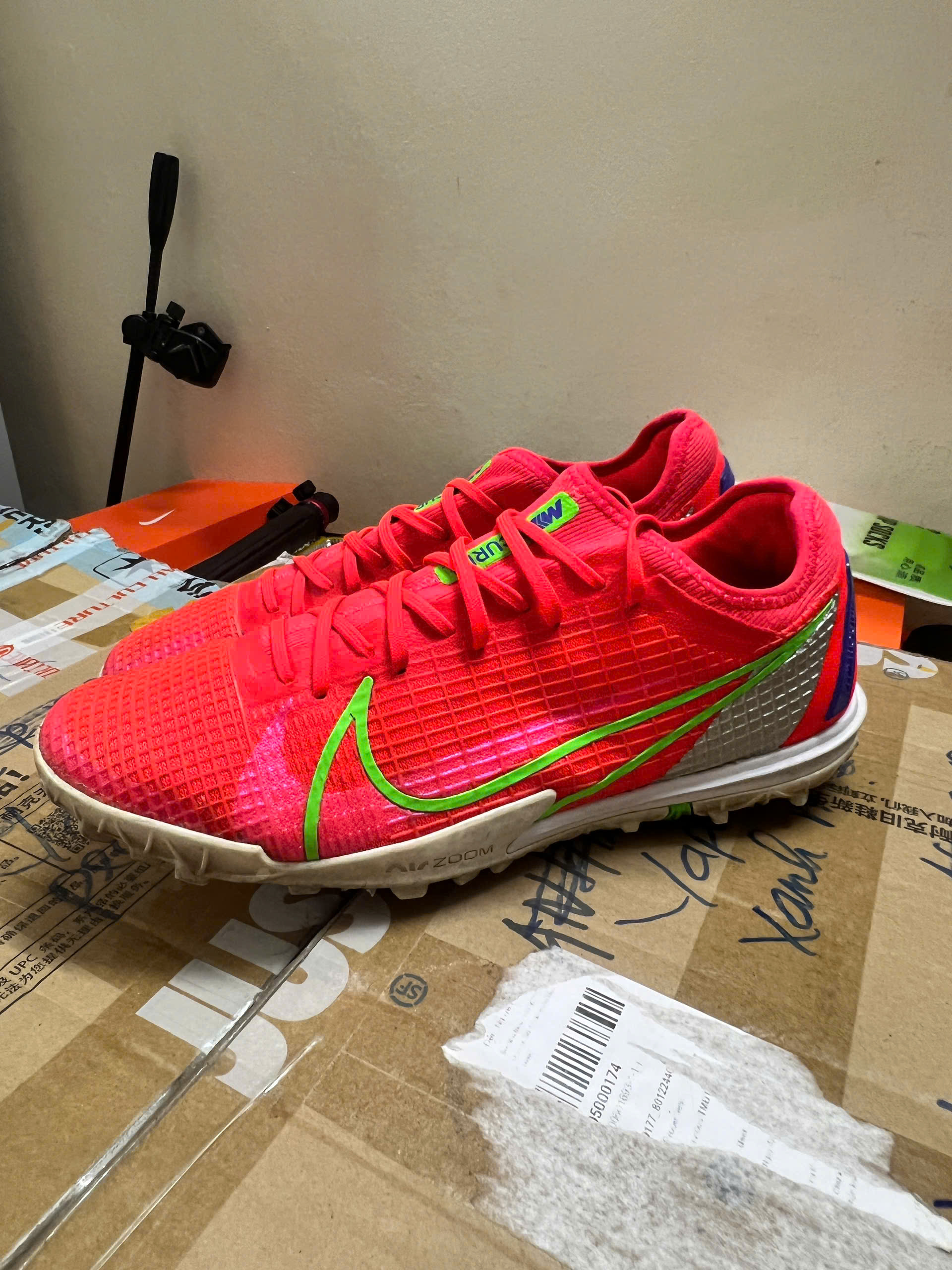 Nike Mercurial Vapor 14 pro đỏ size 42.5 lướt CV1001-600