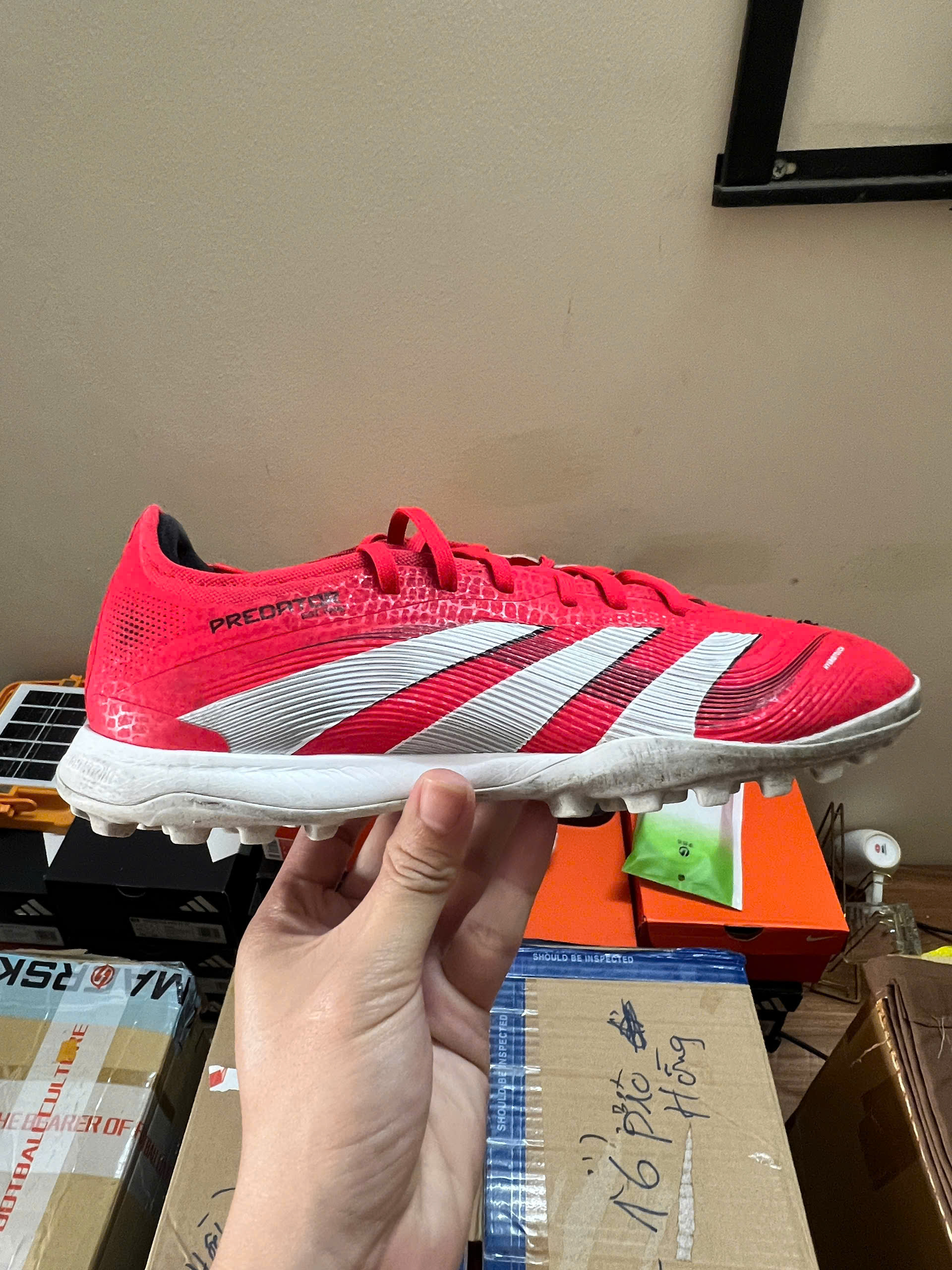 Adidas Predator 25 pro đỏ 41 lướt ID3764